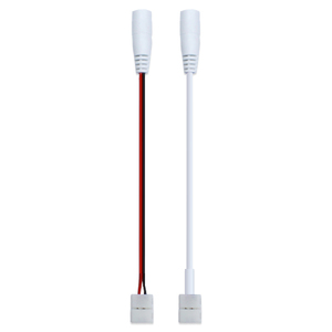 LEDテープ単色用 DCジャックケーブル 簡易コネクタ付き 5050smdチップ用 全2色