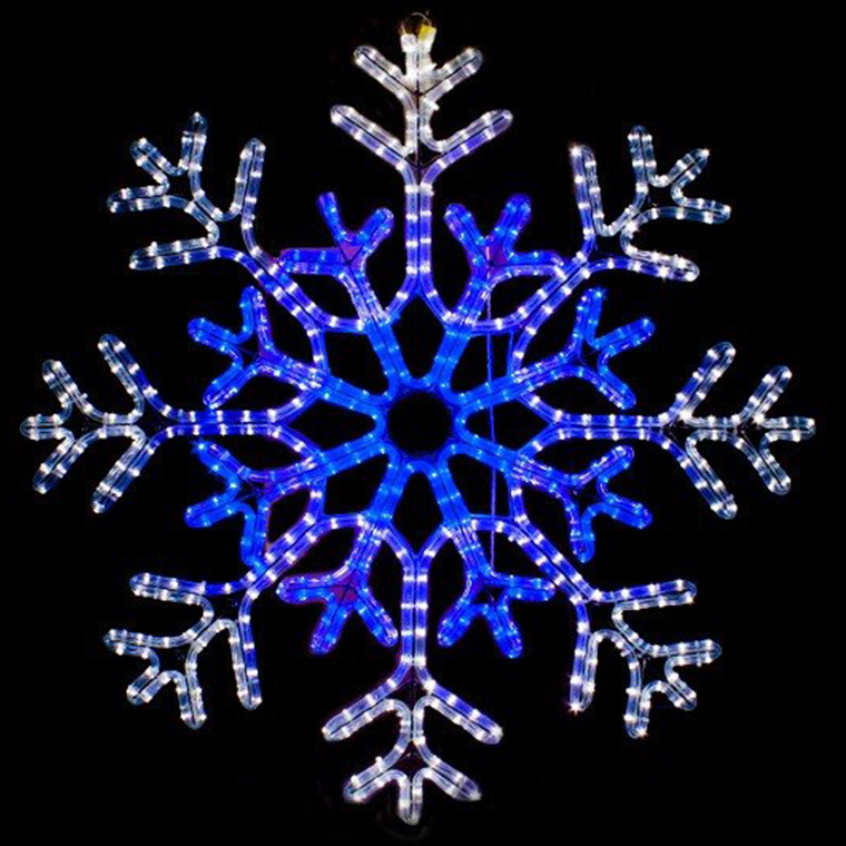 電光ホーム LED イルミネーション モチーフライト スノーマン 常時点灯   80cm × 60cm 屋外 防水 防雨 ガーデン 雪だるま - 2