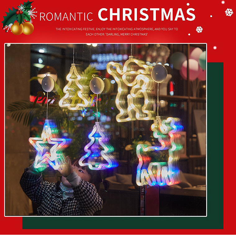クリスマスツリー 150cm オーナメントセット 北欧 飾り 電飾 LEDイルミネーションライト LEDロープライト クリスマスツリーセット - 8
