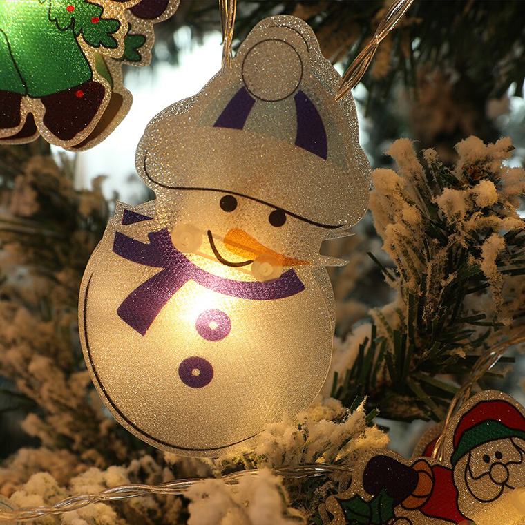 雪だるまライト　イルミネーション　クリスマス飾り 庭　飾り パーティー装飾